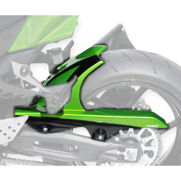 Ermax Ermax hugger | metallic green (candy lime green) | kawasaki z 750 r 2011>2012